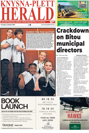 Cover of Knysna-Plett Herald