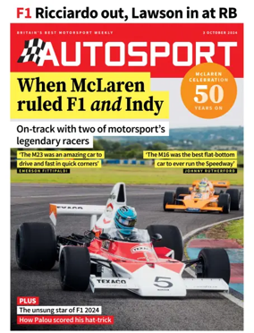 Cover of Autosport (UK)