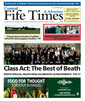 Cover of Central Fife Times