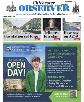 Cover of Chichester Observer