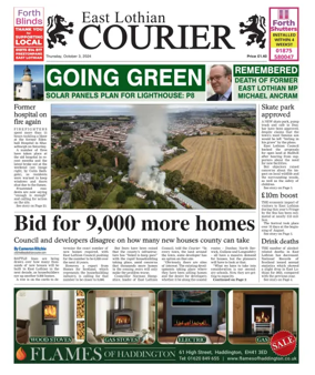 Cover of East Lothian Courier