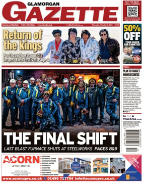 Cover of Glamorgan Gazette