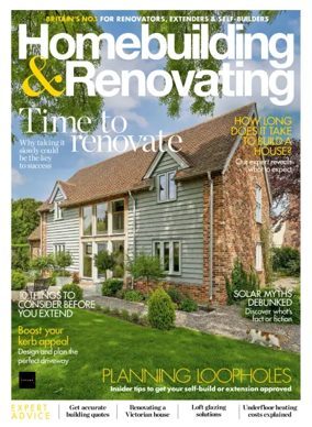 Cover of Homebuilding & Renovating