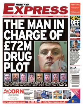 Cover of Merthyr Express