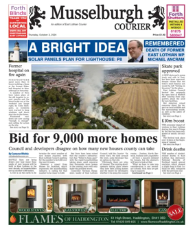 Cover of Musselburgh Courier