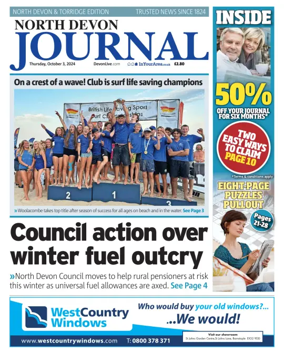 Cover of North Devon Journal