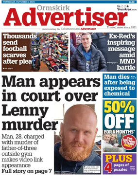 Cover of Ormskirk Advertiser