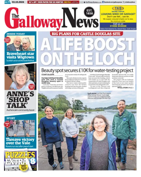 Cover of The Galloway News