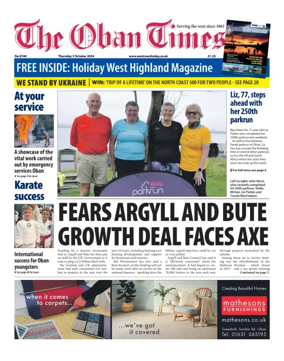 Cover of The Oban Times