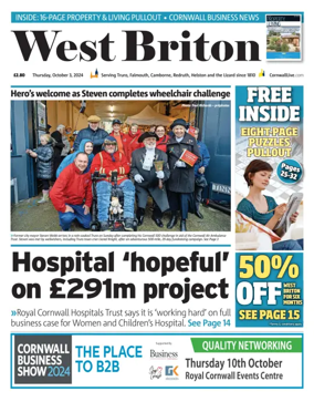 Cover of West Briton (Camborne, Redruth, Hayle)