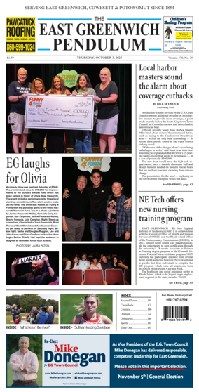 Cover of East Greenwich Pendulum