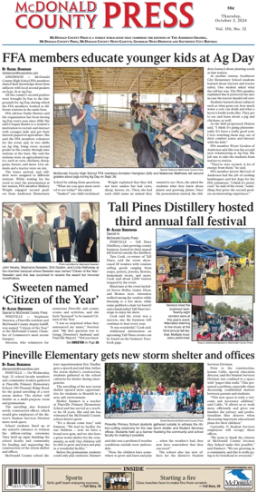 Cover of McDonald County Press