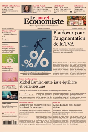 Cover of Le Nouvel Economiste