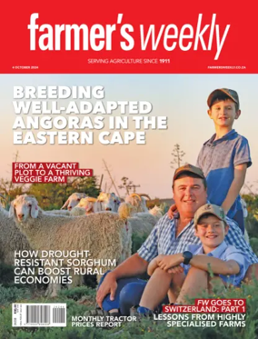 Cover of Farmers Weekly (South Africa)