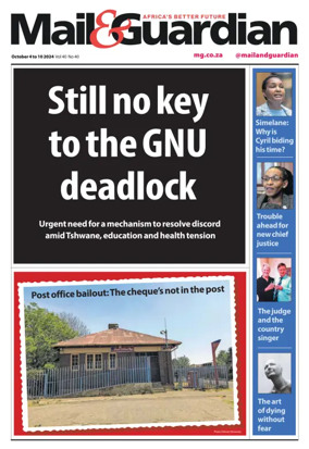 Cover of Mail & Guardian