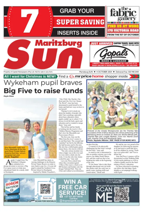 Cover of Maritzburg Sun (South Africa)