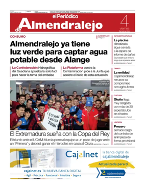 Cover of El Periódico de Almendralejo