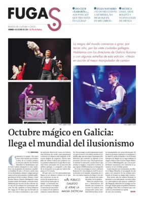 Cover of La Voz de Galicia (Barbanza) - Fugas