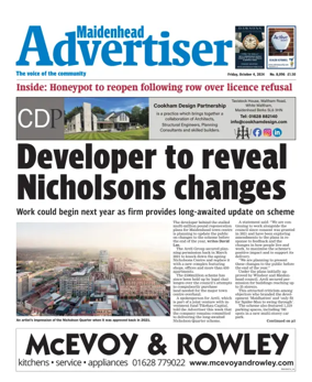Cover of Maidenhead Advertiser