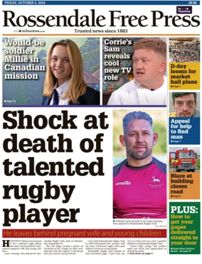 Cover of Rossendale Free Press