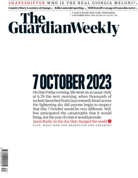 Cover of The Guardian Weekly