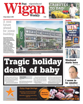 Cover of Wigan Evening Post