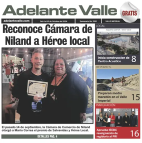Cover of Adelante Valle