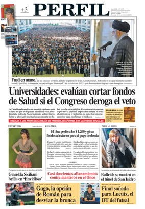 Cover of Perfil (Sabado)