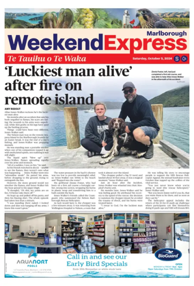 Cover of The Saturday Express, Marlborough