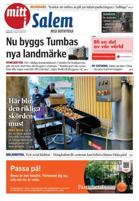 Cover of Mitt i Salem