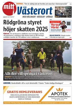 Cover of Mitt i Västerort