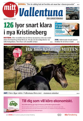 Cover of Vallentuna Nyheter