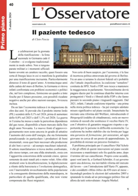 Cover of L'Osservatore