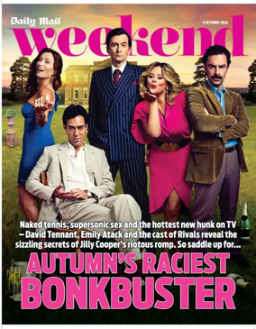 Cover of Daily Mail Weekend Magazine