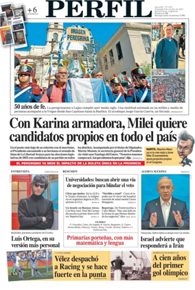 Cover of Perfil (Domingo)