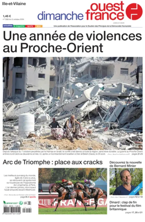 Cover of Dimanche Ouest France (Ille-et-Vilaine)