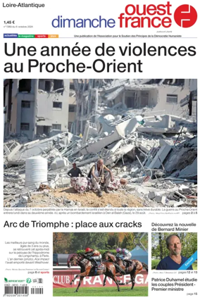 Cover of Dimanche Ouest France (Loire-Atlantique)
