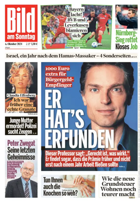 Cover of Bild am Sonntag
