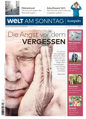 Cover of Welt am Sonntag - kompakt