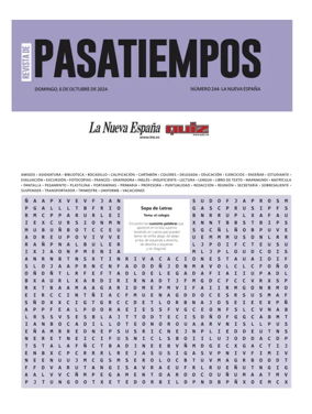 Cover of Pasatiempos | La Nueva España