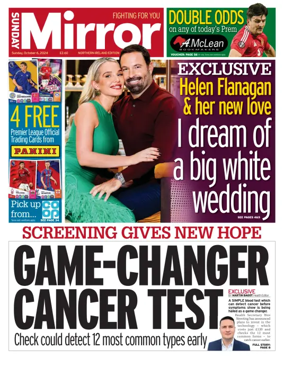 Cover of Sunday Mirror (Northern Ireland)