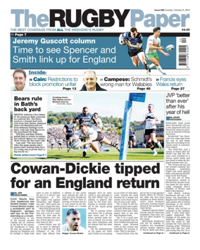 Cover of The Rugby Paper
