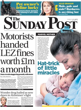 Cover of The Sunday Post (Inverness)