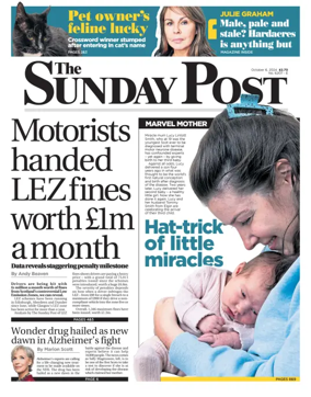 Cover of The Sunday Post (Newcastle)