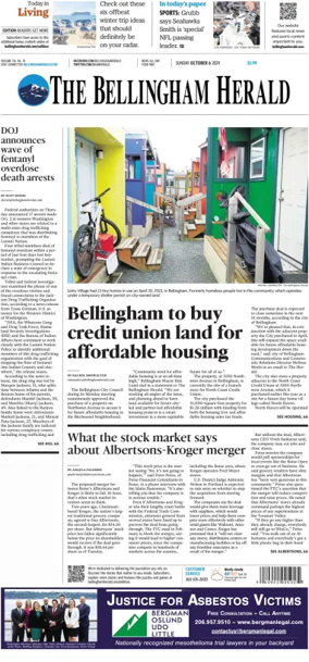 Cover of The Bellingham Herald (Sunday)