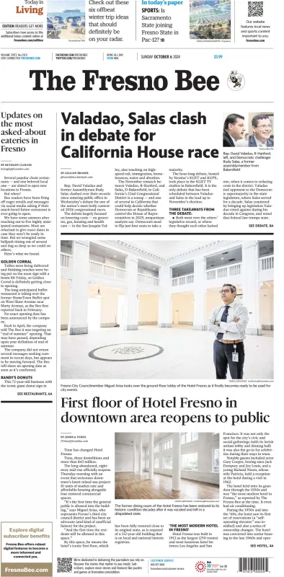 Cover of The Fresno Bee (Sunday)