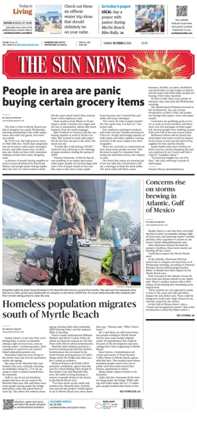 Cover of The Sun News (Sunday)