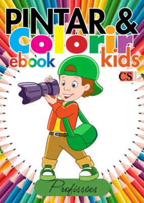 Cover of Pintar e Colorir Kids