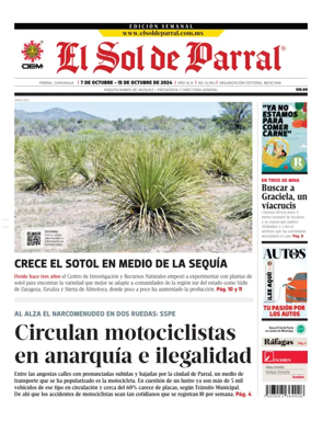 Cover of El Sol de Parral