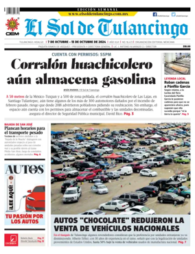 Cover of El Sol de Tulancingo